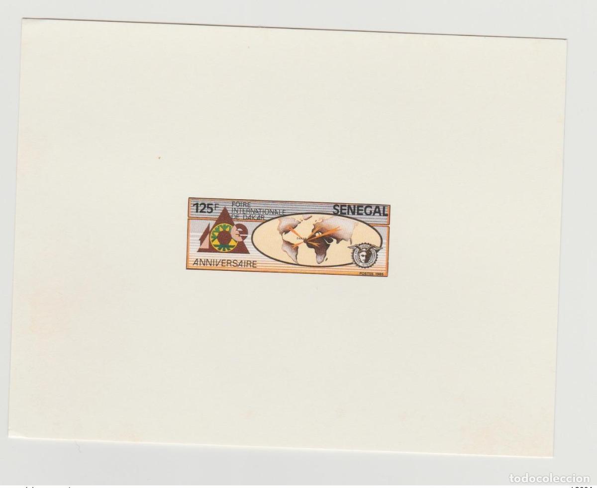 Selos: Senegal 1985/1986 Mi. 889 Evento de lujo Feria Internacional Dakar