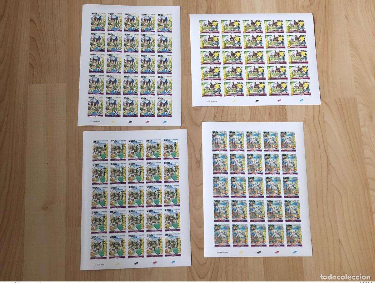Stamps: Senegal 2009/2010 La Goana IMPERF SHEETS TABLAS NO DENTADAS