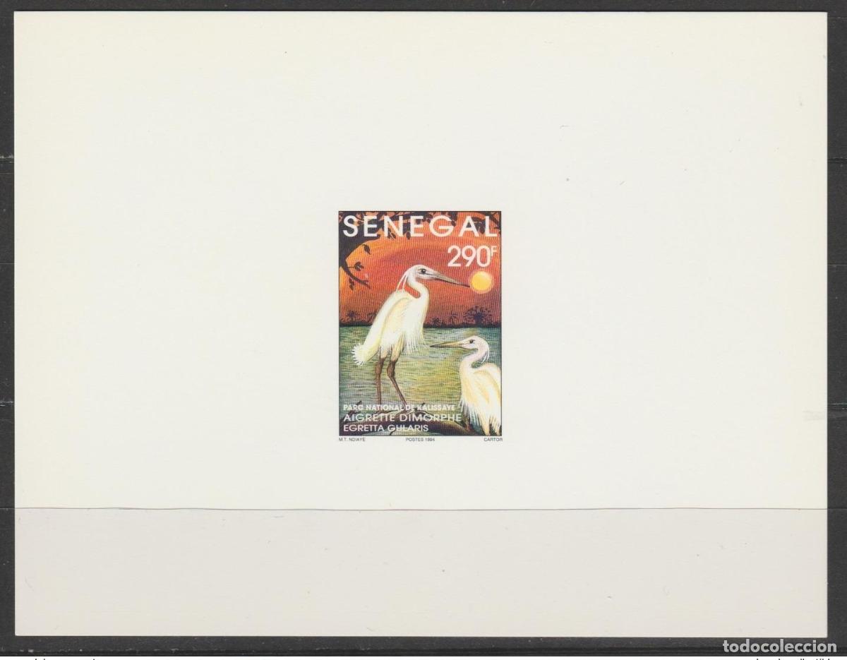 Sellos: Senegal 1994 Evento de lujo Mi. 1288 Parque garzas dim&oacute;rficas Kalissaye Bird