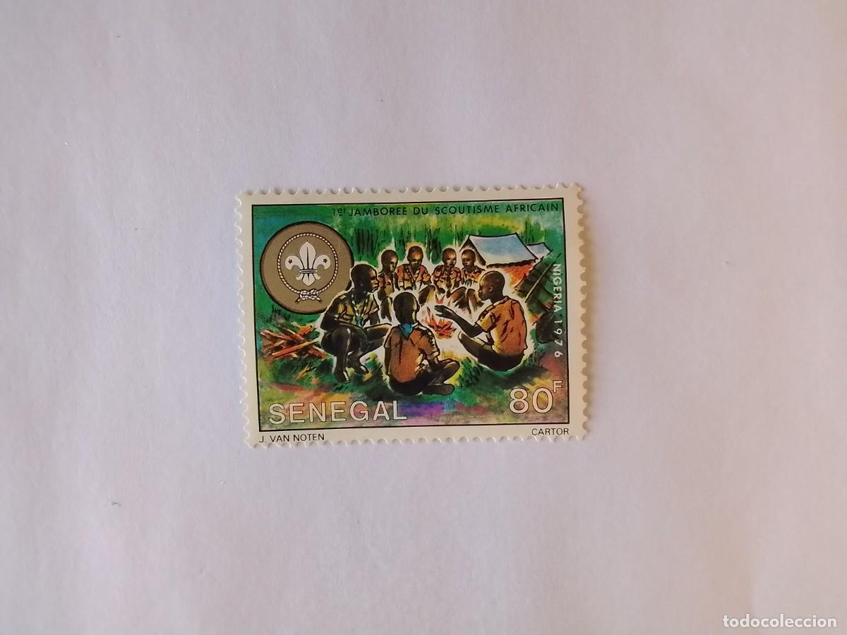 Sellos: A&Ntilde;O 1976 SENEGAL SELLO USADO