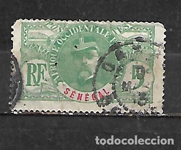 Sellos: 1906: General Louis Faidherbe, 1818 - 1889 5C (usado)