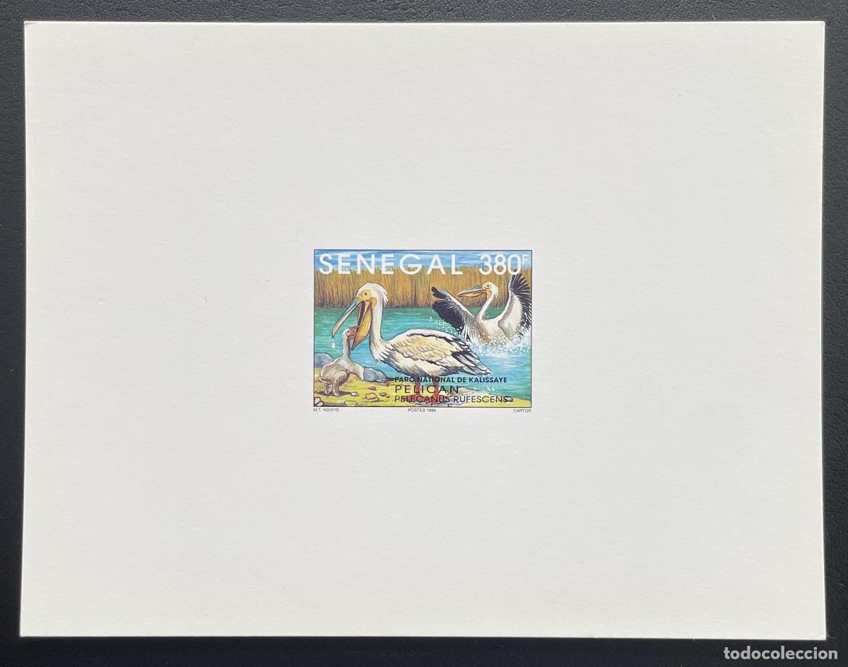 Sellos: Senegal 1994 Mi. 1289 a prueba de lujo del parque natural Pelican Pelecanus Kalissaye