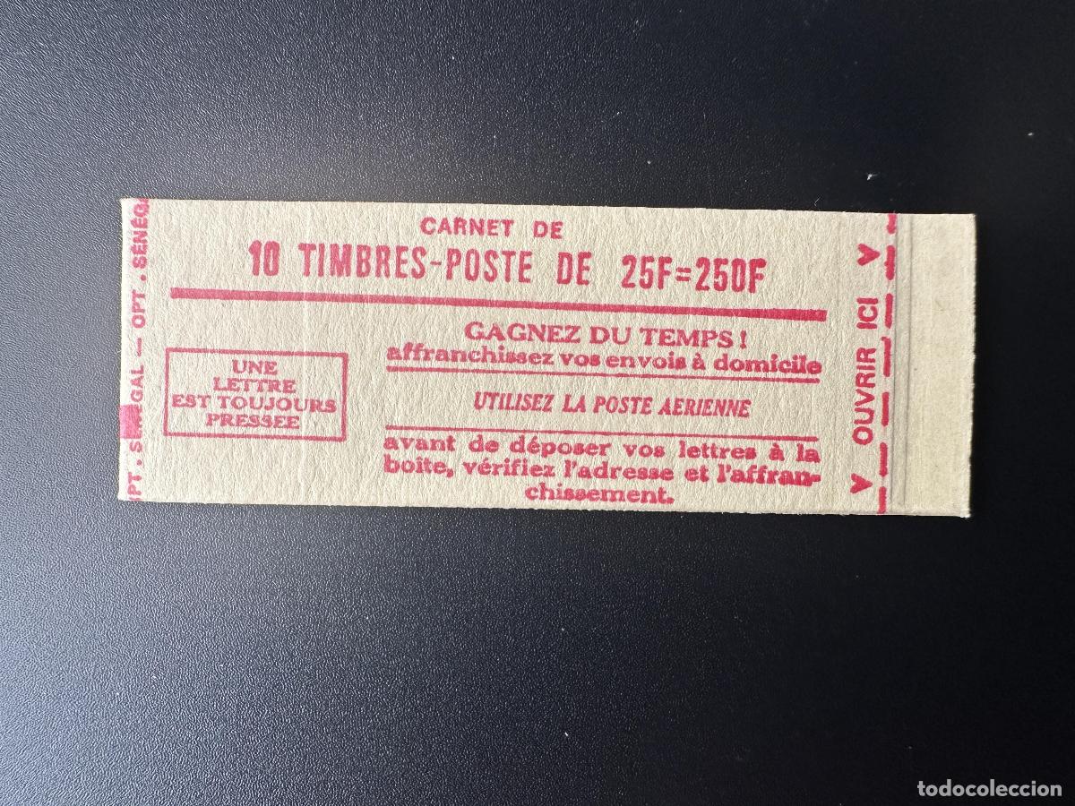 Sellos: Libreta Mi. 501 de Senegal 1972 MH Booklet 10v Senegalese Elegance Current series