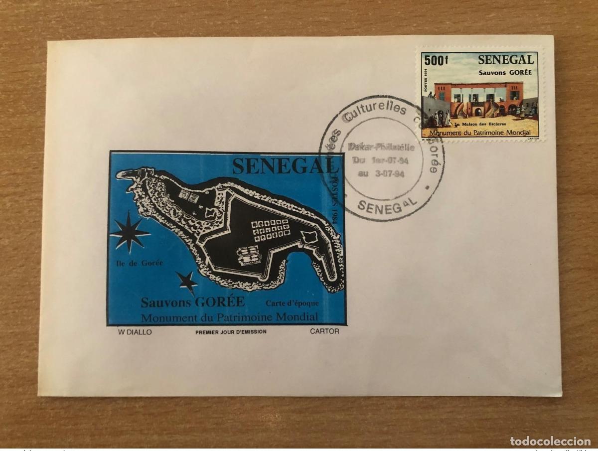 Sellos: Senegal 1984/1994 FDC Mi. 829 Jornadas culturales de la UNESCO para salvar a Gor&eacute;e
