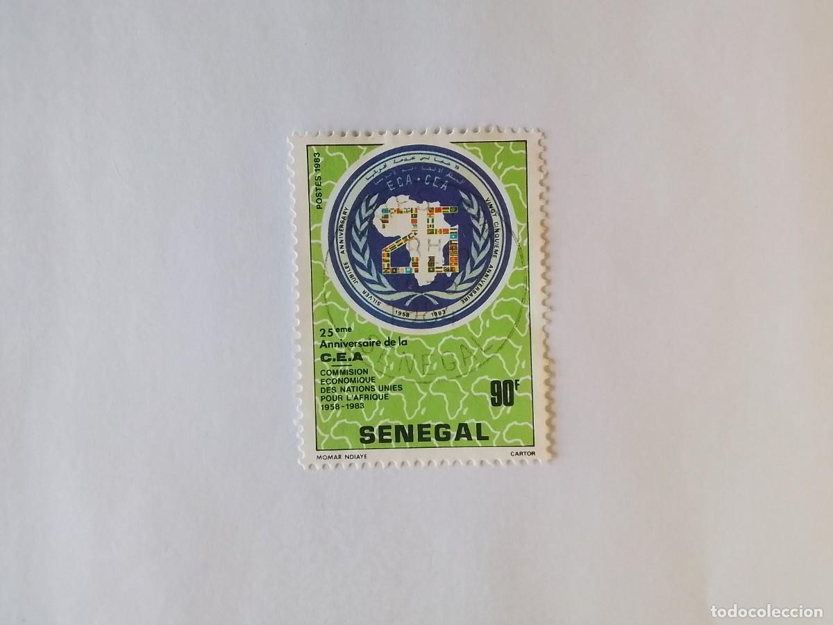 Sellos: A&Ntilde;O 1983 SENEGAL SELLO USADOS