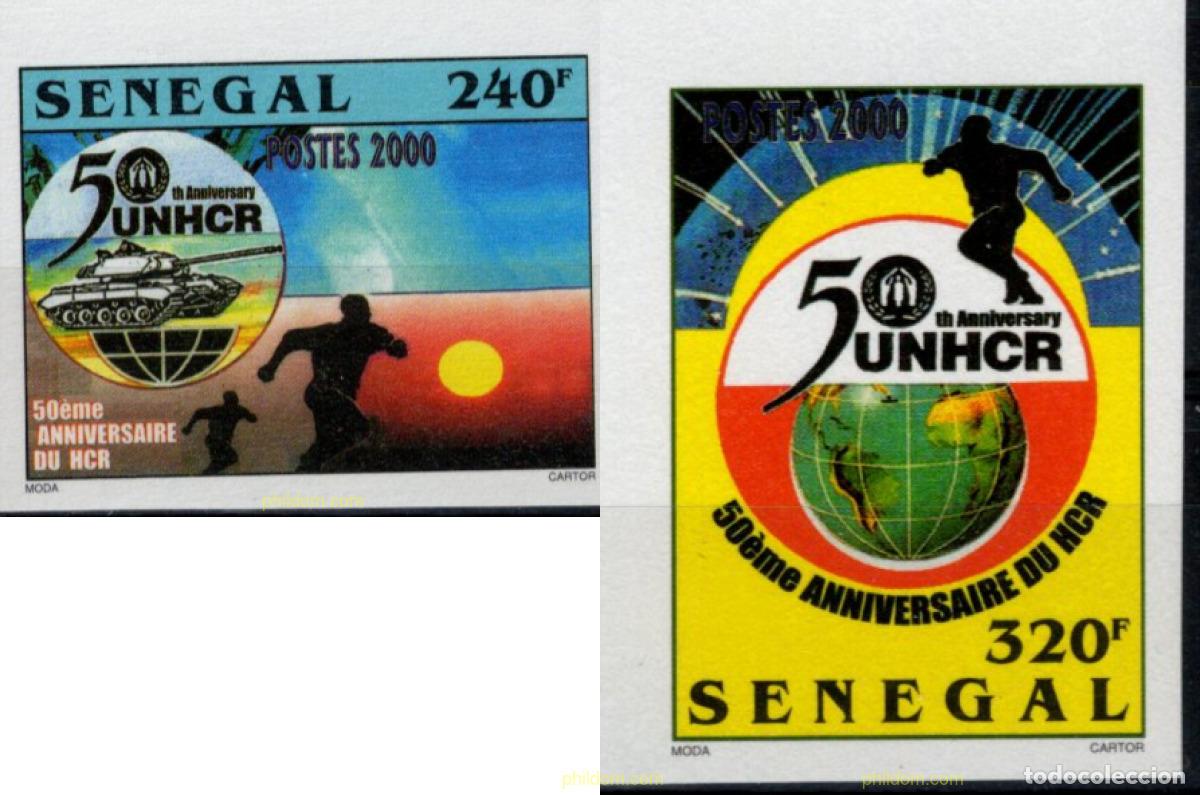 Sellos: 795975 MNH SENEGAL 2001 50 A&Ntilde;OS DEL COMISIONADO DE JUSTICIA DE NACIONES UNIDAS
