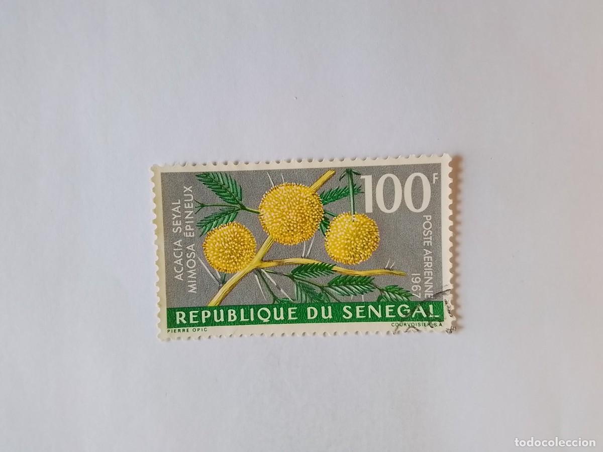 Sellos: A&Ntilde;O 1967 SENEGAL SELLO USADO