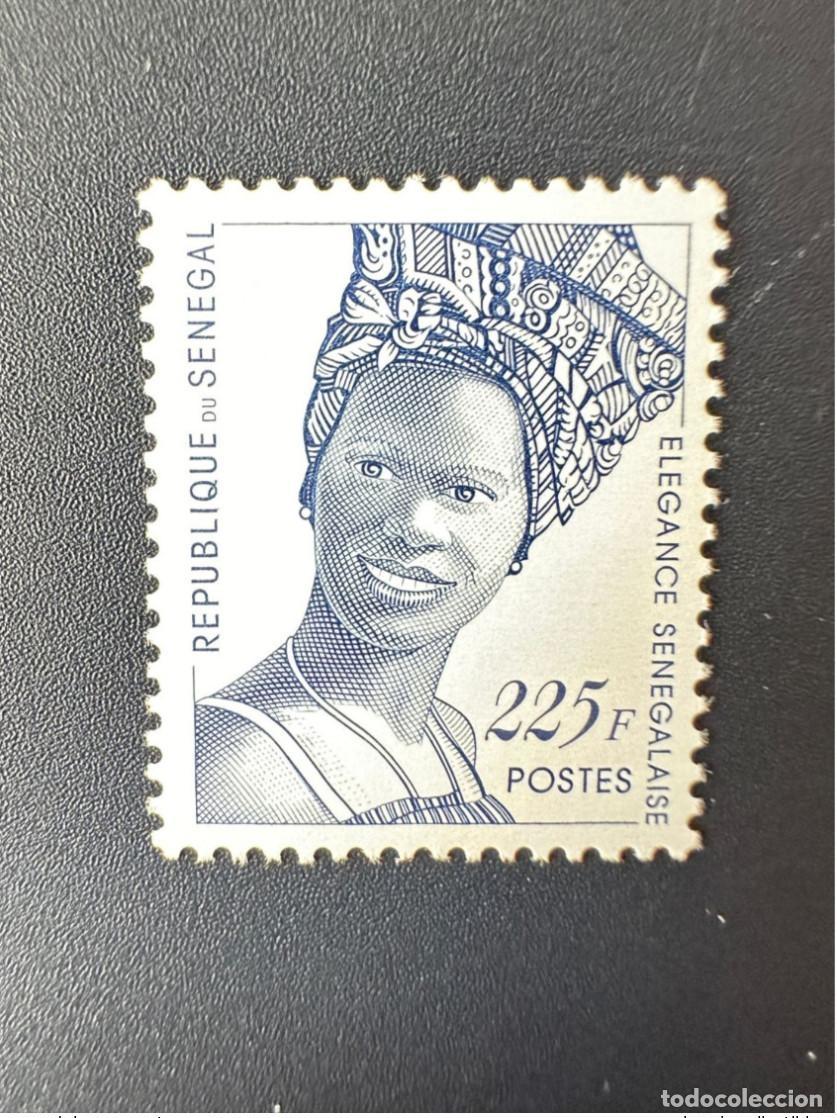 Sellos: Senegal 1996 Mi. 1432 225F Elegancia senegalesa Serie actual RARE
