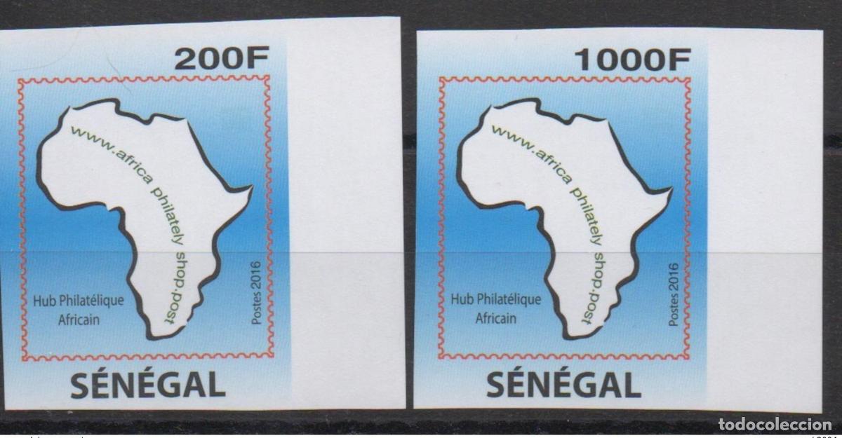 Sellos: Senegal 2016 Mi.? IMPERF ND Edici&oacute;n conjunta Africa Shop Philatelic 2 **