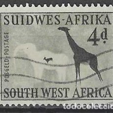 Sellos: AFRICA SUDOCCIDENTAL /SWA 1954 - PINTURAS RUPESTRES, 4P - USADO
