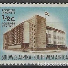 Sellos: AFRICA SUDOCCIDENTAL /SWA 1961 - EDIFICIO DE CORREOS DE WINDHOEK - MH*