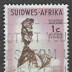 Sellos: AFRICA SUDOCCIDENTAL /SWA 1961 - LA ROCA DEL ”DEDO”, CERCA DE ASAB - USADO