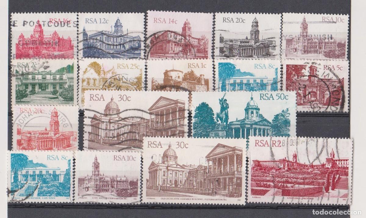 Sellos: RSA SUDAFRICA 1982 EDIFICIOS - Foto 1