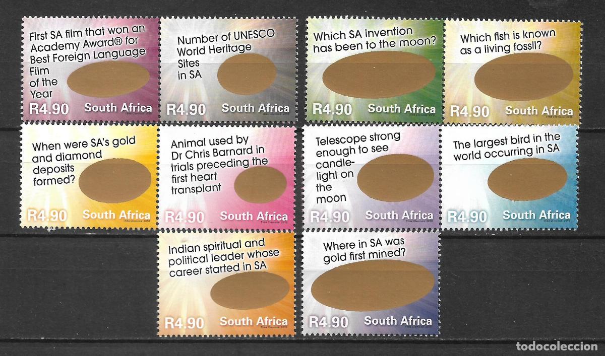 Sellos: SUD&Aacute;FRICA 2010 michel 2027-2036 ** mnh - 33/45