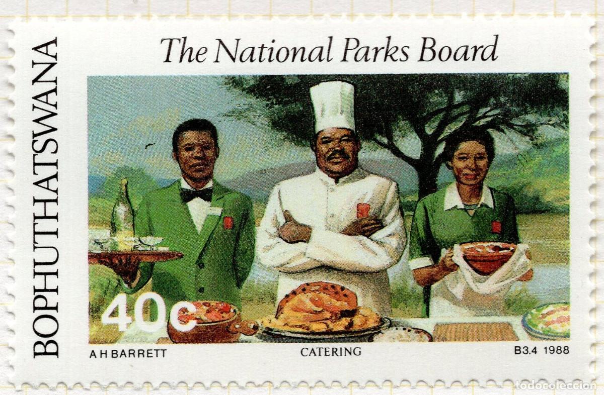 Sellos: BOPHUTHATSWANA 1988 STAMP MICHEL ZA-BP 204