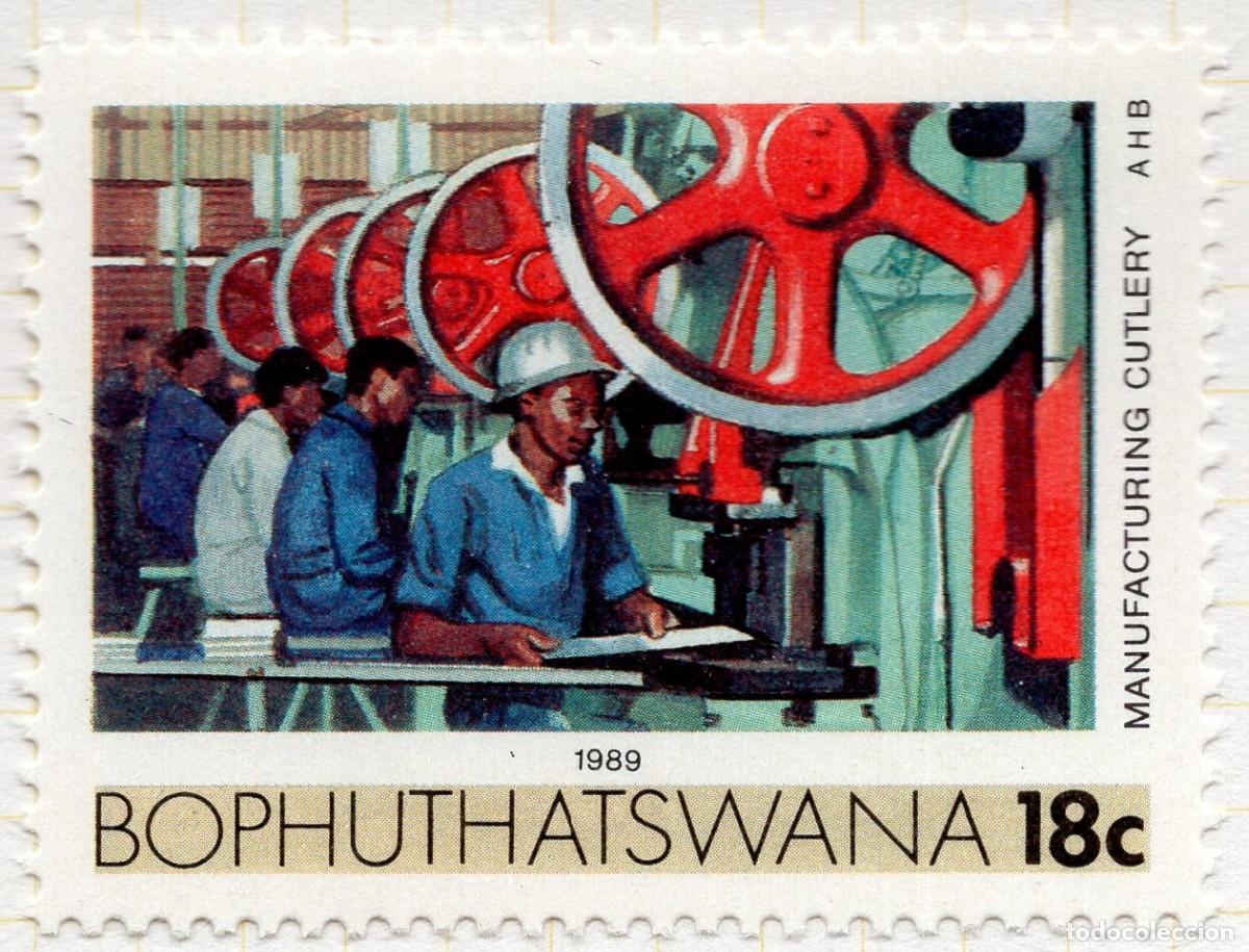 Sellos: BOPHUTHATSWANA 1989 STAMP MICHEL ZA-BP 222