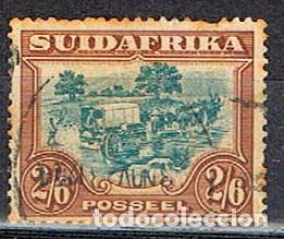 Sellos: Sudafrica n&ordm; 64 (a&ntilde;o 1930), transporte de mercancias, usado