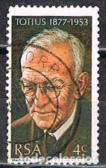 Sellos: Sudafrica n&ordm; 415, centenario de J. D du Toit, teologo, usado