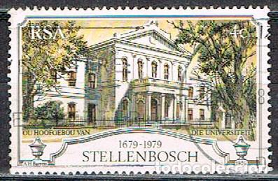 Sellos: Sudafrica n&ordm; n&ordm; 587, 3&deg; centenario de Stellenbosch (la ciudad m&aacute;s antigua de Sud&aacute;frica), usado