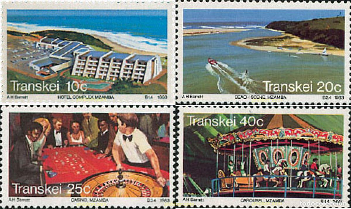 Sellos: 40915 MNH TRANSKEI 1983 COMPLEJO TURISTICO DE MZAMBA