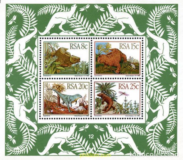 Sellos: 54555 MNH SUDAFRICA 1982 FAUNA PREHISTORICA
