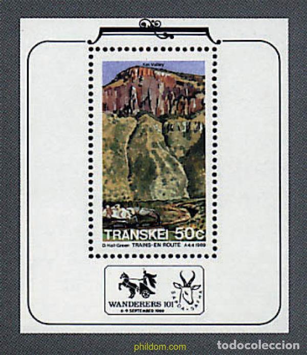 Sellos: 59242 MNH TRANSKEI 1989 TRENES EN RUTA