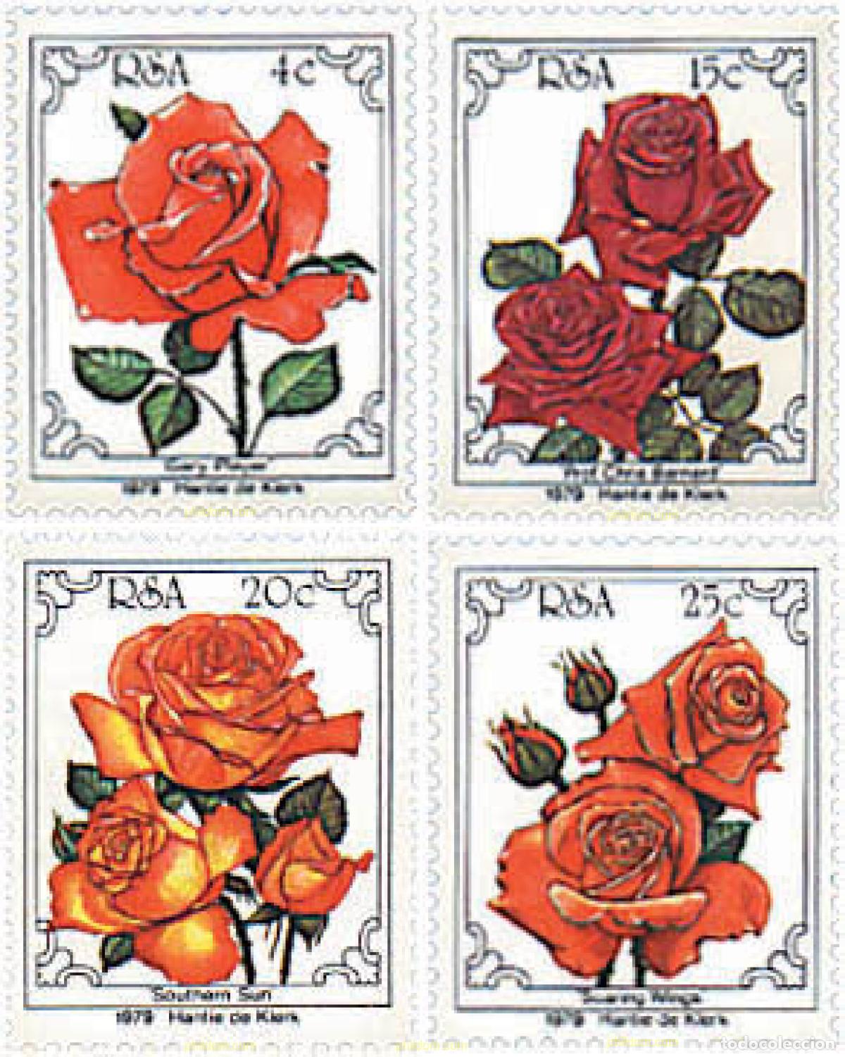 Sellos: 78697 MNH SUDAFRICA 1979 4 CONGRESO DE LA SOCIEDAD DE LA ROSA