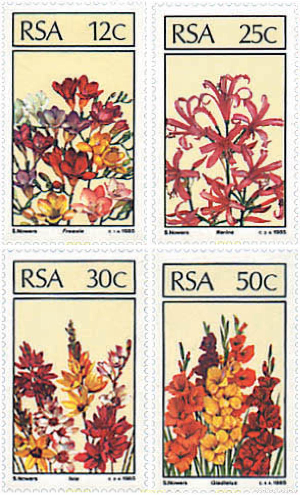 Sellos: 78701 MNH SUDAFRICA 1985 FLORES