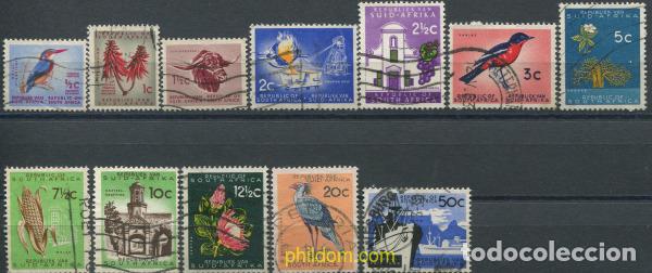 Sellos: 685861 USED SUDAFRICA 1961 MOTIVOS VARIOS