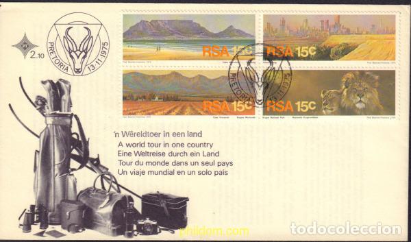 Sellos: 399506 MNH SUDAFRICA 1975 PARQUE NACIONAL KRUGER