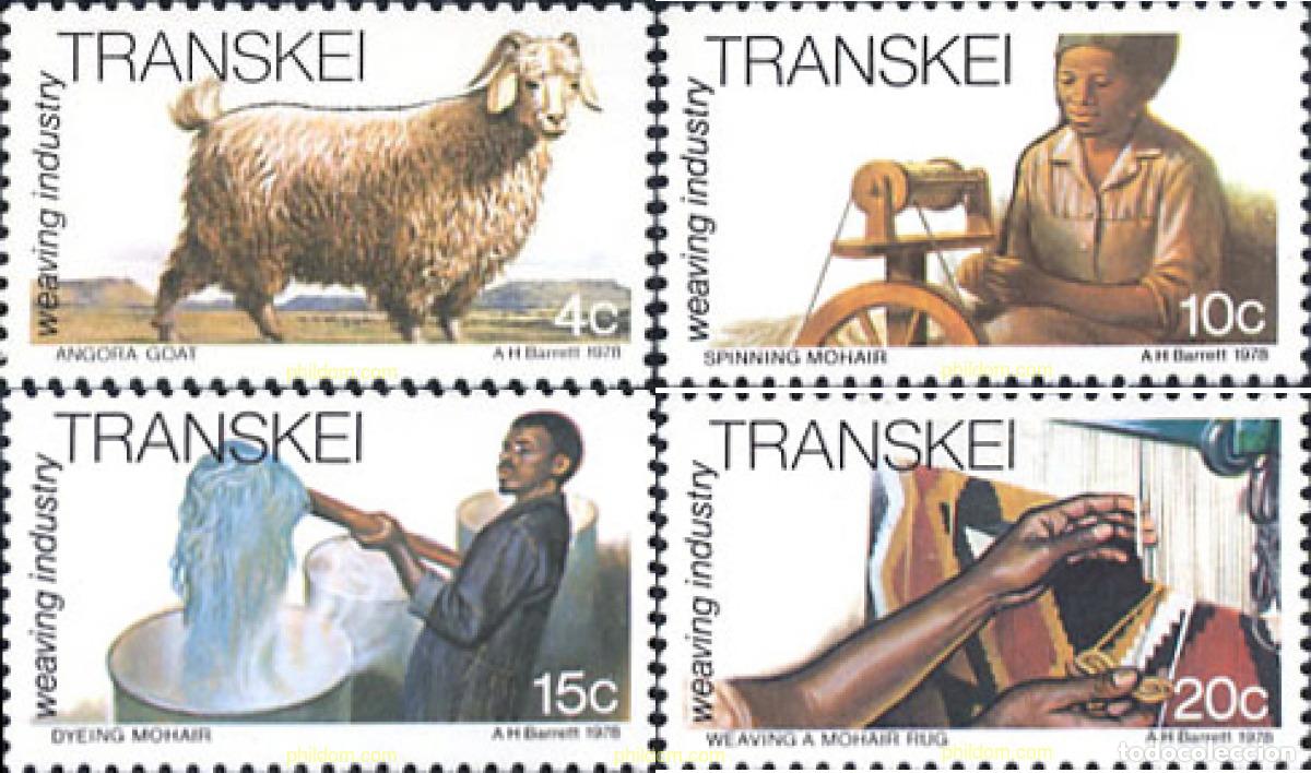 Sellos: 28745 MNH TRANSKEI 1978 INDUSTRIA LANERA