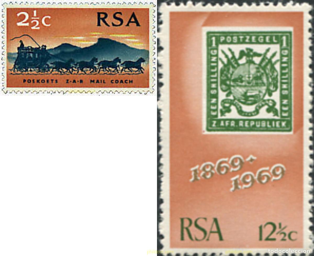 Sellos: 50001 MNH SUDAFRICA 1969 CABALLOS