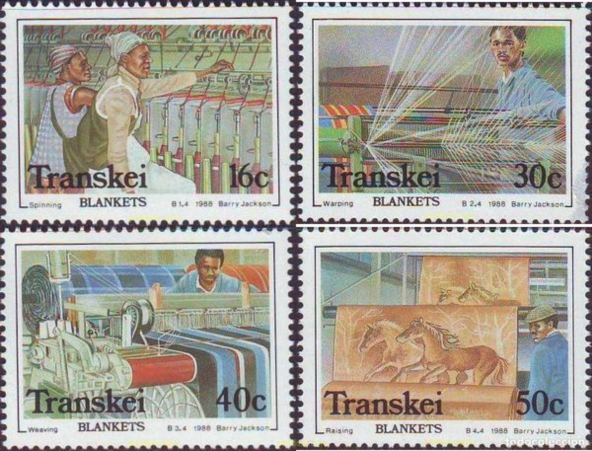 Sellos: 28859 MNH TRANSKEI 1988 FABRICACION