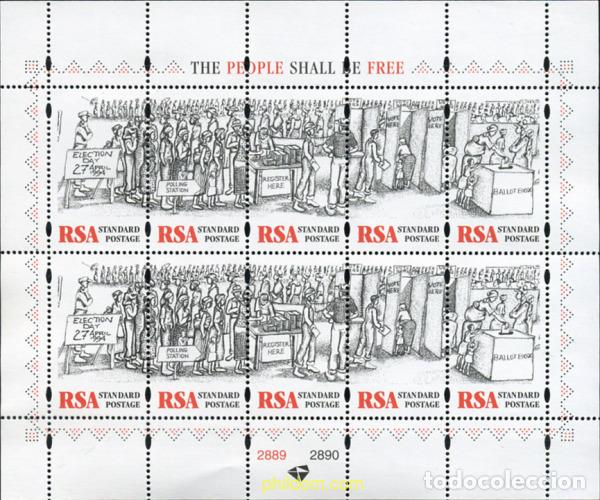 Sellos: 149962 MNH SUDAFRICA 1997 DIA DE LA LIBERTAD