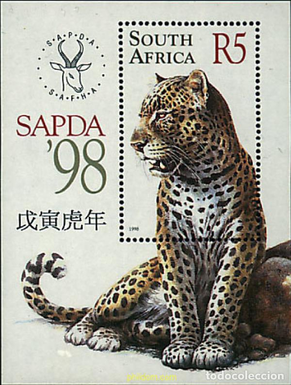 Sellos: 78743 MNH SUDAFRICA 1998 SAPDA 98. EXPOSICION FILATELICA INTERNACIONAL