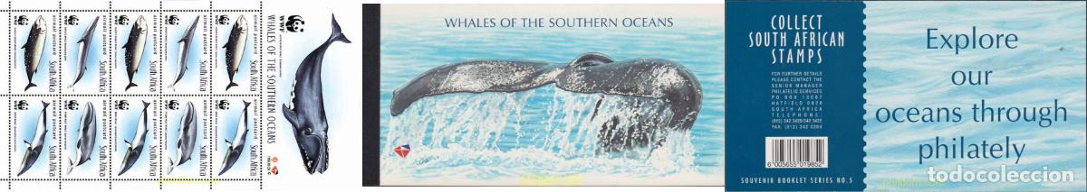 Sellos: 2224 MNH SUDAFRICA 1998 BALLENAS