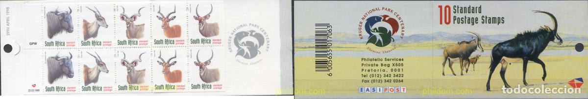 Sellos: 26332 MNH SUDAFRICA 1998 FAUNA
