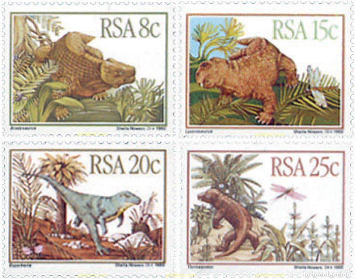 Sellos: 28340 MNH SUDAFRICA 1982 FAUNA PREHISTORICA