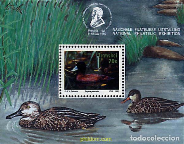 Stamps: 32804 MNH TRANSKEI 1992 AVES ACUATICAS