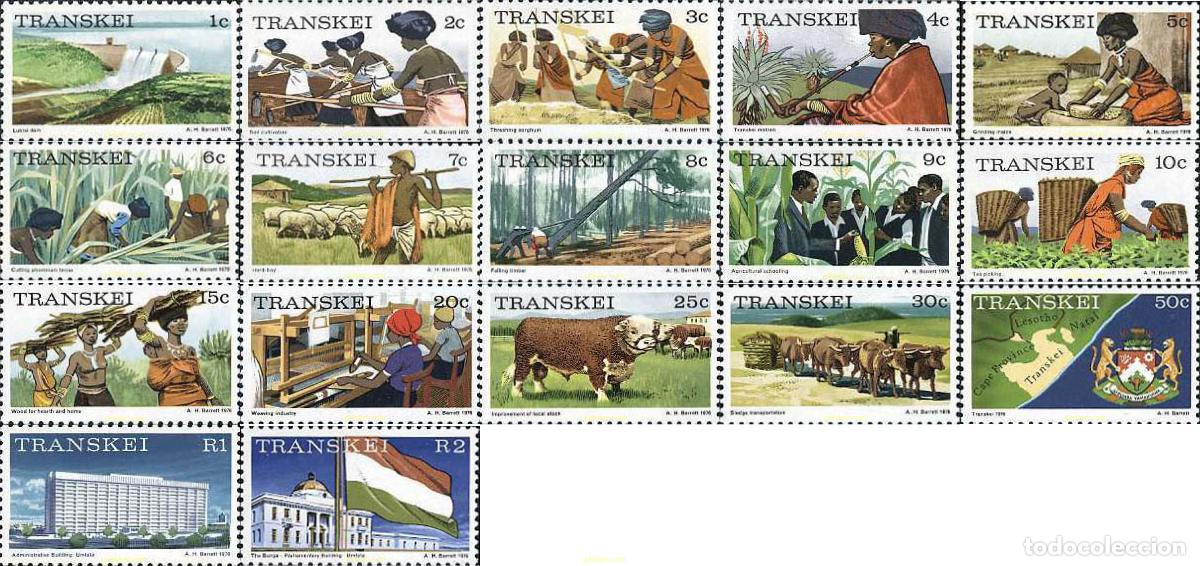 Sellos: 79315 MNH TRANSKEI 1976 IMAGENES DE TRANSKEI