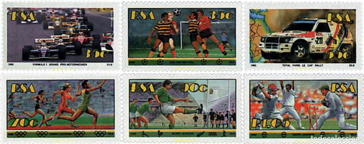 Timbres: 44973 MNH SUDAFRICA 1992 DEPORTES