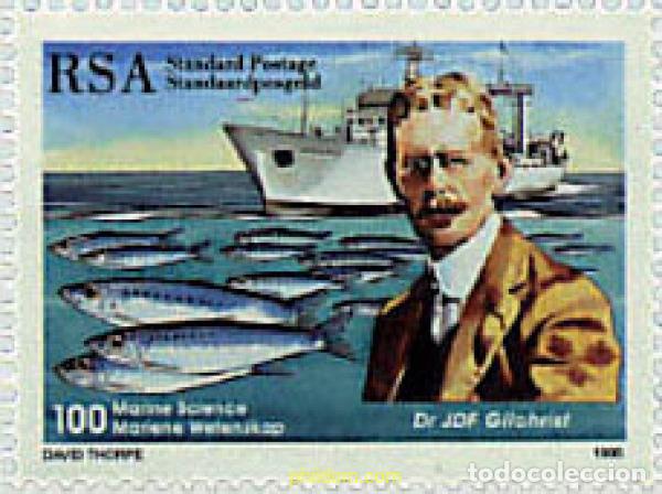 Briefmarken: 28587 MNH SUDAFRICA 1995 100 ANIVERSARIO DE LA INVESTIGACION OCEANOGRAFICA