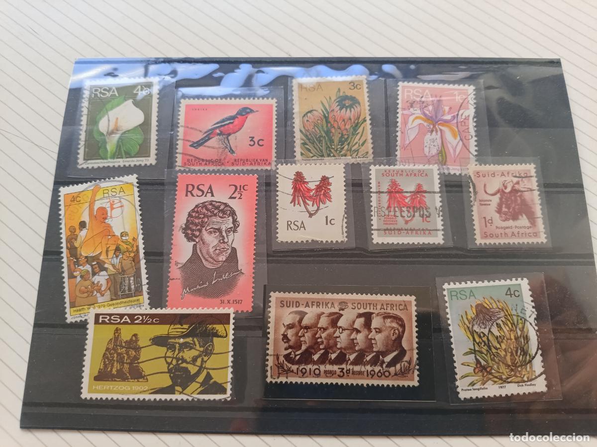 Timbres: Sud&aacute;frica. Lote de sellos