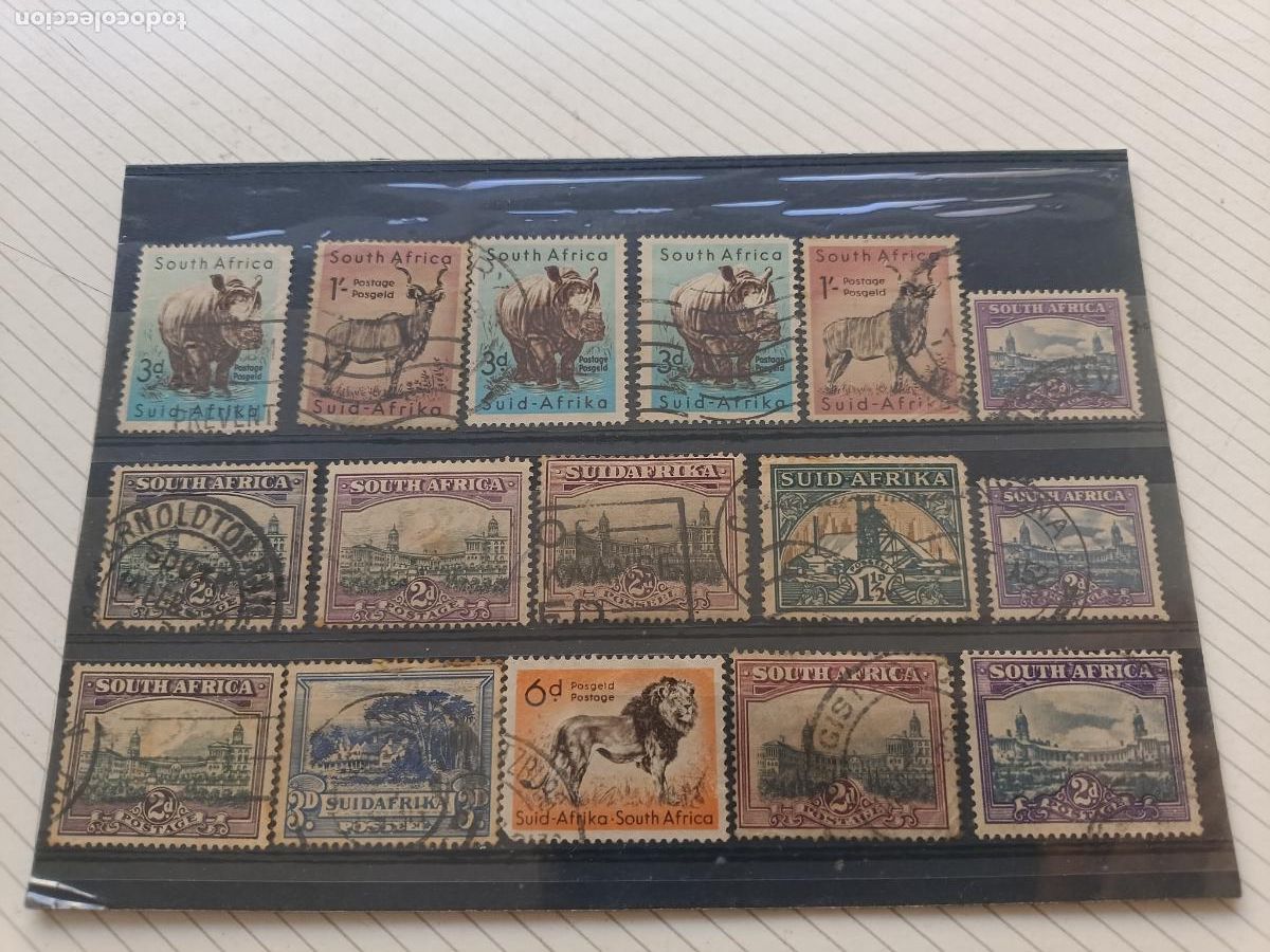 Timbres: Sud&aacute;frica. Lote de sellos