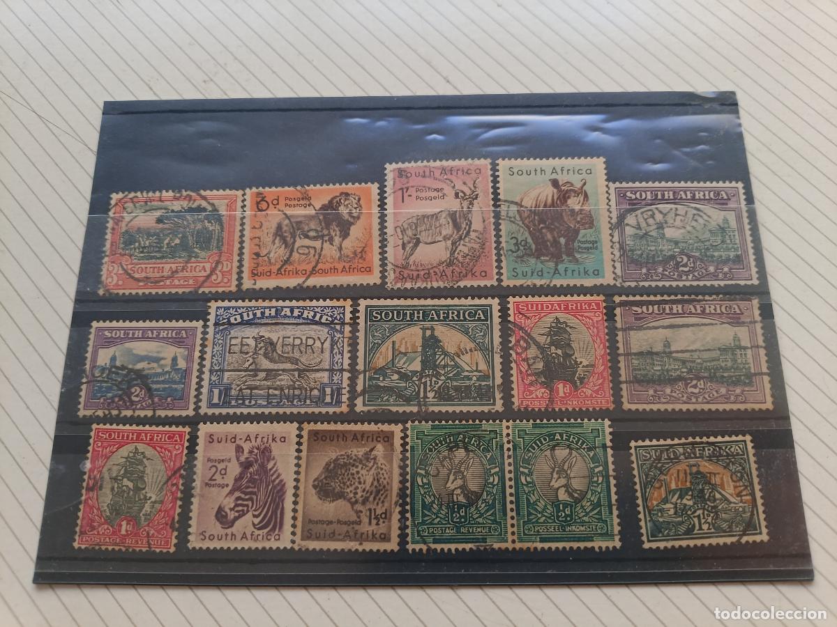 Timbres: Sud&aacute;frica. Lote de sellos