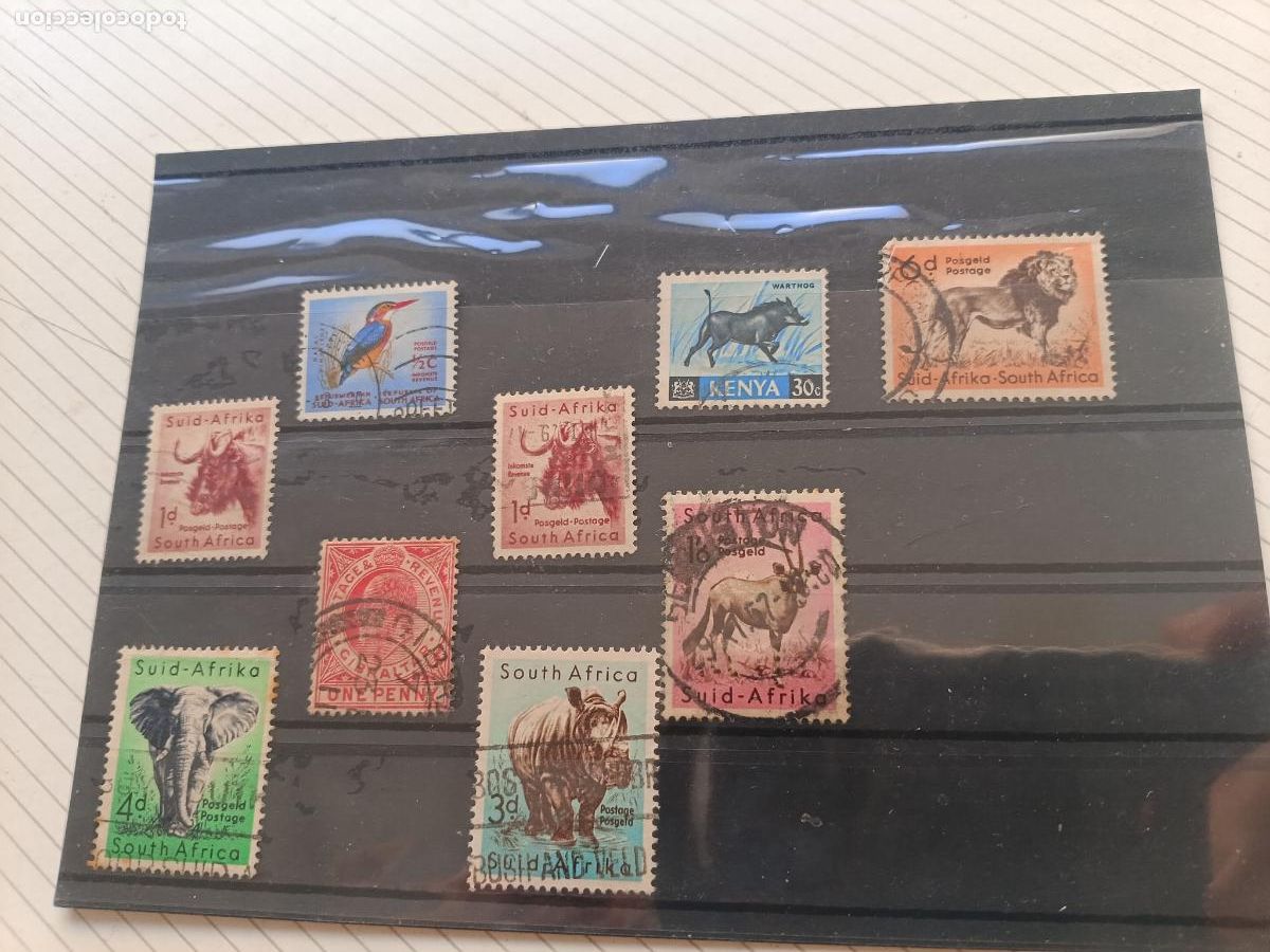 Timbres: Sud&aacute;frica. Lote de sellos