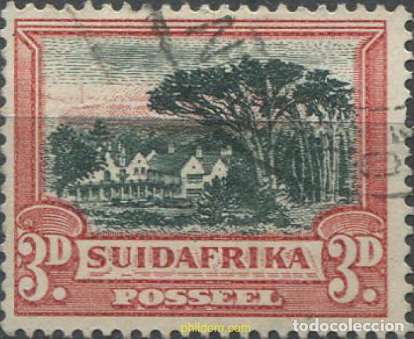 Sellos: 670794 USED SUDAFRICA 1927 ESCENAS SUR AFRICANAS