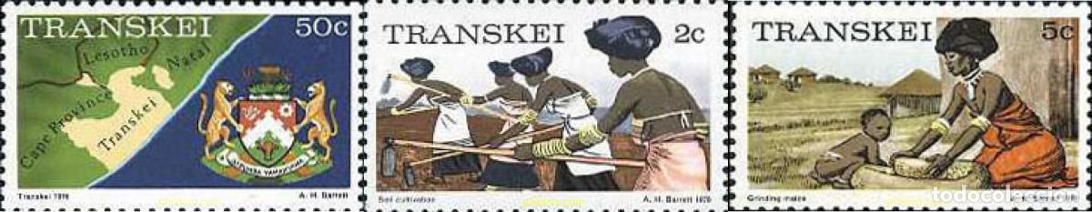 Sellos: 365900 MNH TRANSKEI 1976 IMAGENES DE TRANSKEI