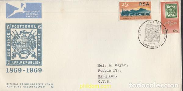 Sellos: 402866 MNH SUDAFRICA 1969 CABALLOS