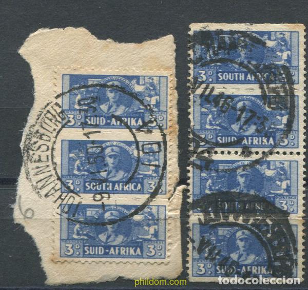 Sellos: 685891 USED SUDAFRICA 1942 SERIE BASICA
